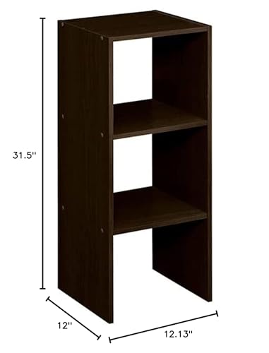 ClosetMaid #8956 Stackable 31in. Vertical Organizer, Espresso - color: Espresso