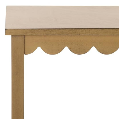 SAFAVIEH Home Collection Haven Desert Brown 2 Lower Drawer Console Table for Entryway, Living Room, Foyer - color: Desert Brown