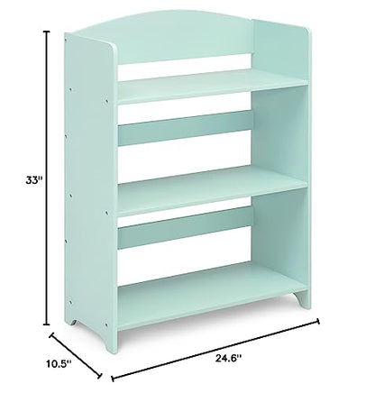 Delta Children MySize Bookshelf - Greenguard Gold Certified, Mint - color: Mint
