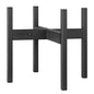FaithLand Plant Stand, Adjustable Size Fits 12 13 14 15 16 Inches Large Plant Pot, Metal Planter Stand, Mid Century Expandable Plant Holder Indoor Outdoor, Adjustable Width: 12”-16.1” - Easy Assembly - size: Fits all pots between 12" and 16"
