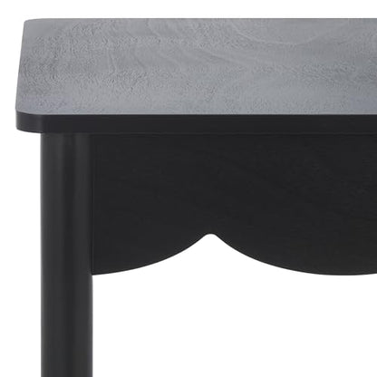 SAFAVIEH Home Collection Paislyn Matte Black Accent Table - color: Black