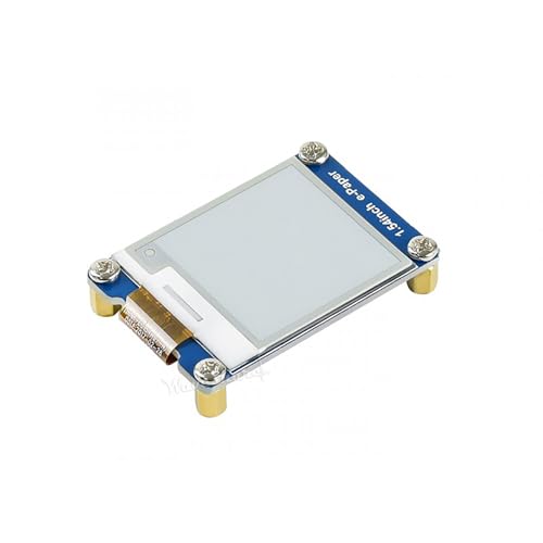 1.54 Inch E-Ink Display Module 200x200 SPI Interface e-Paper Screen Compatible with Raspberry Pi Arduino, Ultra Low Power Electronic Paper for Shelf Labels DIY Projects