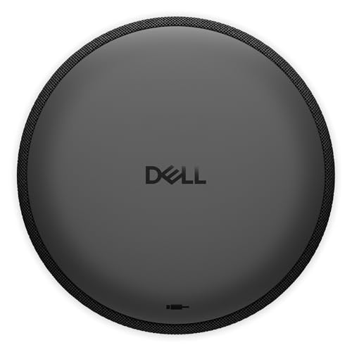 Dell Pro Wired Speakerphone - SP325 - USB-C, Zoom/Microsoft Teams Certified, 4 Omnidirectional Microphones, AI-Based Noise Cancellation Microphones - style: SP325