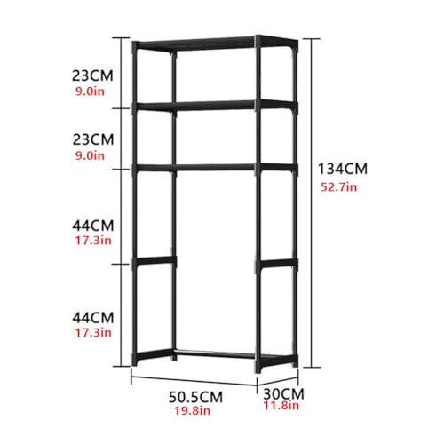 CuisinSmart 3-Tier Over The Toilet Rack, Metal Bathroom Shelves, Over The Toilet Storage, Freestanding Above Toilet Shelf for Bathroom, Laundry, Balcony, Space Saver, White - color: White