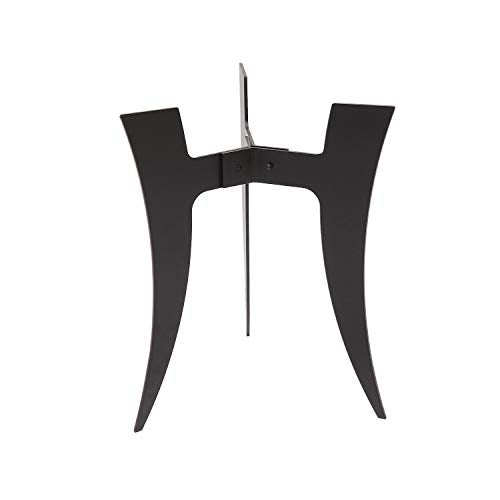 Achla Designs FB-72 Ibex II Plant Stand, Black - size: 18-in H