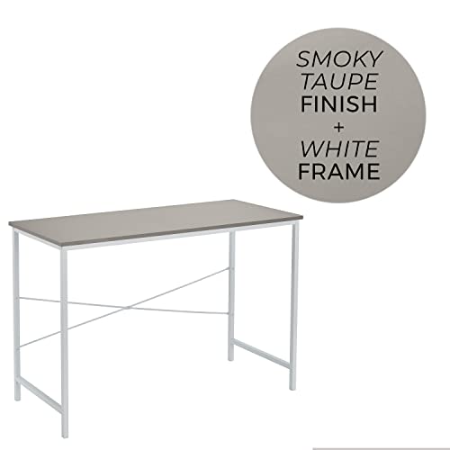 ClosetMaid 4967 Writing Desk or Console Table, Mixed Material, Taupe - color: Taupe