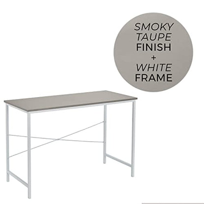 ClosetMaid 4967 Writing Desk or Console Table, Mixed Material, Taupe - color: Taupe