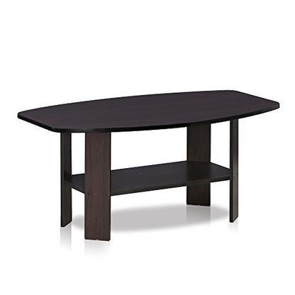 Furinno Simple Design Coffee Table, Dark Walnut - color: Dark Walnut, size: Coffee Table