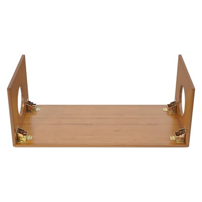 Folding Coffee Table Foldable Low Coffee Table Rectangular Bamboo Floor Table Desk with Large Load-Bearing Capacity for Tatami Home, Office, Living Room (31.5 * 14.5 * 11.8in) - size: 31.5*14.5*11.8in