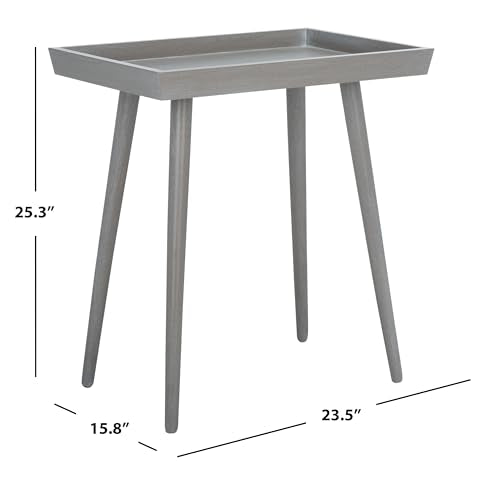 Safavieh Home Nonie Modern Slate Grey Accent Table - color: Slate / Grey