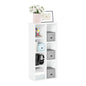 Furinno LUDER Book Shelf, 7-Cube Bookshelf, Bookcase with Open Shelves, 9.4 x 19.5 x 41.7, Easy Assembly, for Living Room, Bedroom, Home Office, White - color: White, size: 7-Cube