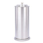 JS Jackson Supplies Free Standing Extra Large Toilet Paper Holder - Stainless Steel - color: Stainless Steel