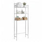 Honey-Can-Do 3-Tier Metal Bathroom Shelf Space Saver, Over The Toilet Storage Rack Organizer, Adjustable Chrome Wire Shelving Unit for Towels & Toiletries, 9.5 x 23 x 60 in - style: 3-Tier Bathroom Tower Shelf
