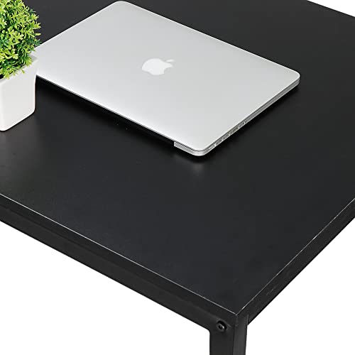 55 inches Writing Computer Desk Office Table Modern Simple Work Study Desk Laptop Table Modern Simple Style Desk (55 inches) - size: 55 inches