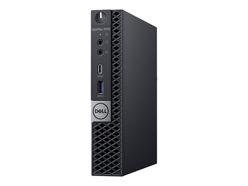 Dell OptiPlex 7070 Micro PC | Intel Core i5-9500T | 8GB RAM | 256GB NVMe | Windows 11 Pro | Built in AX210 WiFi 6E+BT 5.3 | Mini PC | Pc Monitor Mount (Renewed) - style: 8GB RAM + 256GB NVME