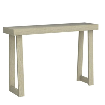 Plank+Beam Classic Console Table, 46 Inch, Seashell | Non-Toxic Finishes, Versatile Design, Elegant Details, Easy Assembly, Quick Setup, Solid Wood - color: Seashell, size: 46" Console Table