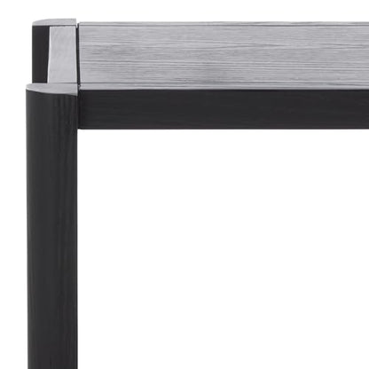 SAFAVIEH Home Collection - Hendro Accent Table, Black Rectangular Side Table with 1 Shelf, Fully Assembled (ACC2401B) - color: Black