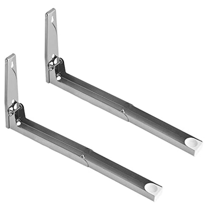 Stainless Steel Microwave Mount Bracket, Wall Shelf Microwave Oven Bracket Microwave Oven Wall Mounted Stand Holder Rack Bracket