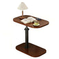 Side Table - C-Shaped End Table, Small Side Table for Couch, Sofa Bed Bathroom Study TV Tray C Shaped End Table Food Snack Trays for Eating (Adjustable) - style: Adjustable
