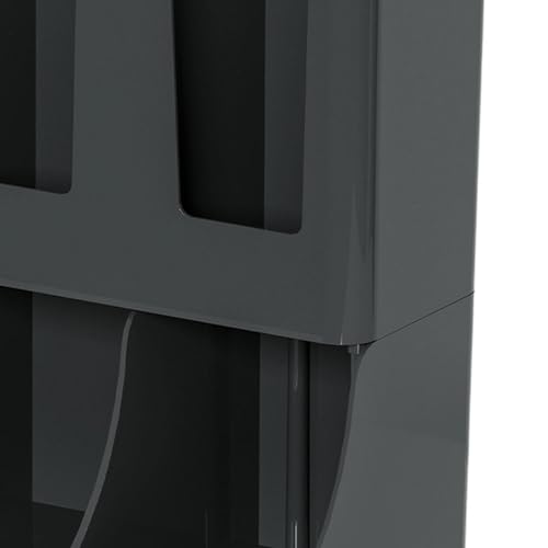Coffee Station Organizer Large Capacity Storage Rack | Coffee Set Up Station Cup Organizer for Pods Tea Packets Condiment Syrup Home Kitchen Cabinet Pantry Table Office