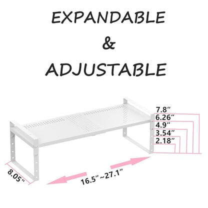 Multi-Functional Metal Shoe Rack, Space-Saving, Perfect for Entryway, Closet, Bathroom, etc. - Sturdy and Durable, High Weight Capacity(1PACK/White/Medium) - color: 1packs/White, size: Medium
