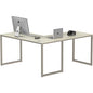 SHW Mission 55 x 60 Inches L-Shape Home Office Computer Desk, Maple - color: Maple, size: 55-Inch L-Shaped