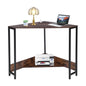 Corner Desk with Outlets, Small Desk for Limited Space, Modern Design with USB Ports and Power Sockets, Easy Assembly, Sturdy Construction for Home Office
