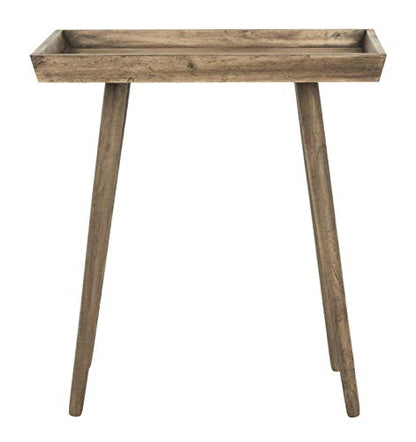 Safavieh Home Nonie Modern Chocolate Accent Table - color: Chocolate
