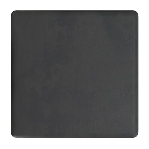 SIMPLIHOME Zachary Coffee Table 2-Piece Set - 42 inch Wide Cast Aluminum Square Living Room Tables in Graphite and Black Nickel, Contemporary Nesting Center Table Set with Flexible Style, Assembled - color: Graphite, Black Nickel, size: 21 inch, style: Ca