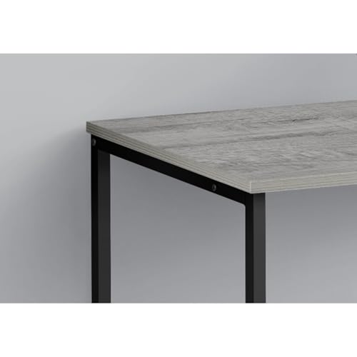 Hassyee Compact Design Indoor Writing Table with Spacious Desktop and Sturdy Metal Legs, Modern Industrial Style Study Table Ideal for Home Office, Bedroom, or Study Room