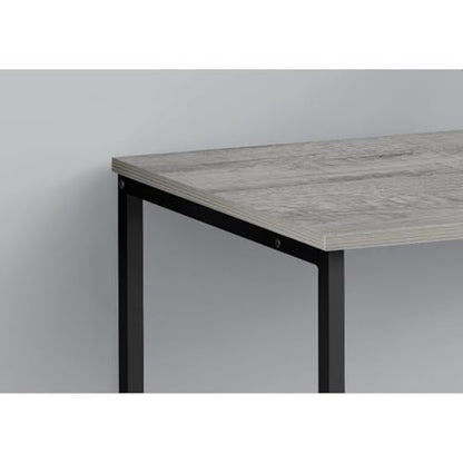 Hassyee Compact Design Indoor Writing Table with Spacious Desktop and Sturdy Metal Legs, Modern Industrial Style Study Table Ideal for Home Office, Bedroom, or Study Room