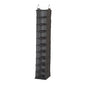 Household Essentials 10-Shelf Wide Hanging Shoe Organizer, Soft and Durable Polyester, Versatile, Breathable, Stylish, Compact, Sturdy Hooks for Rod or Wire Closets, Gray - color: Grey