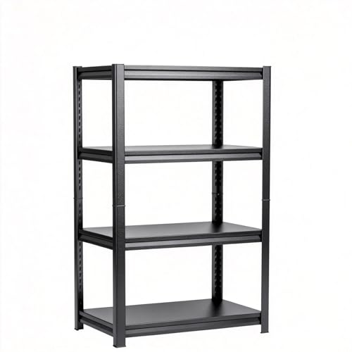 4 Tier Kitchen Storage Shelf, Kitchen Organizers Space Saving All Steel Freestanding Rack, Heavy Duty Metal Shelving Unit, Adjustable Open Shelf for Pantry Organizers and Storage 23.6"W×11.8"D×44.1"H - size: 4 Tier 23.6"W×11.8"D×44.1"H