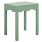 SAFAVIEH Home Collection Litith Sage Square Wave Accent Table - color: Sage