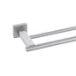 Miyili 36-Inch Bath Double Towel Bar Stainless Steel Bathroom Towel Rack Holder Wall Mount Brushed Finish, A02N90B - color: Brushed Steel, size: 36-Inch