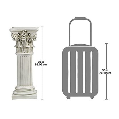 Design Toscano The Corinthian Pillar, Large - size: Large, style: Corinthian