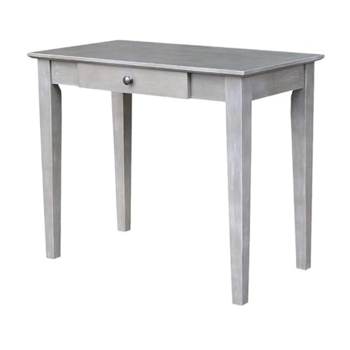 International Concepts Writing Desk, Washed Gray Taupe - color: Washed Gray Taupe