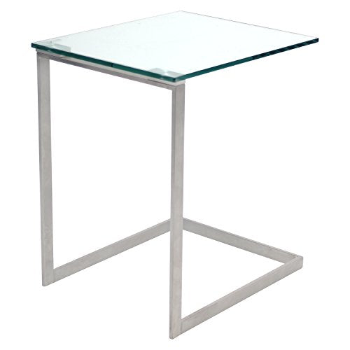 LumiSource Zenn Glass End Table