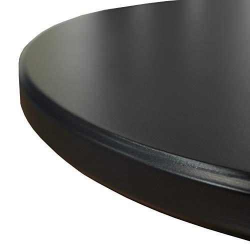 Powell Furniture Round Spindle Table, Black 17 x 22.25 x 17 - color: Black