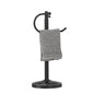 RFOUO Hand Towel Holder Stand, Towel Racks for Bathroom, Oil Rubbed Bronze | Stainless Steel, Adjustable 16.5-26 Inch,Heavy base,Space Saving Standing Towel Rack For Bathroom Kitchen Vanity Countertops - color: Oil Rubbed Bronze