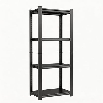 4 Tier Kitchen Storage Shelf, Kitchen Organizers Space Saving All Steel Freestanding Rack, Heavy Duty Metal Shelving Unit, Adjustable Open Shelf for Pantry Organizers and Storage 19.7"W×13.8"D×54.3"H - size: 4 Tier 19.7"W×13.8"D×54.3"H