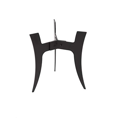 Achla Designs FB-71 Ibex Plant Stand, Black - size: 12-in H