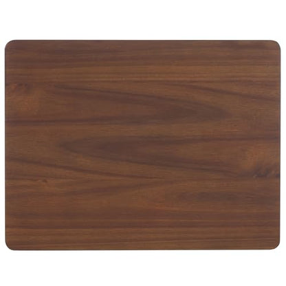 SAFAVIEH Home Collection - Akai Accent Table, Walnut Brown Side Table with Cross Base, Fully Assembled (ACC2400A) - color: Walnut