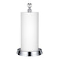 KASUNTO Crystal Ball Paper Towel Holder - Steel Stand for Countertops & Tables, Fits Standard & Jumbo Rolls, Polished Chrome - color: Poilshed Chrome