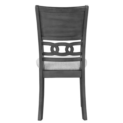New Classic Furniture Gia Dining Chairs, Set of 2, Gray - color: Grey, size: Set of 2, style: Dining Chair