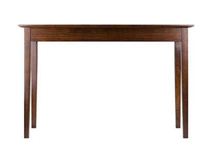 Winsome Rochester Console Table with Drawer, for Living Room, Hallway, Bedroom, 29", Antique Walnut