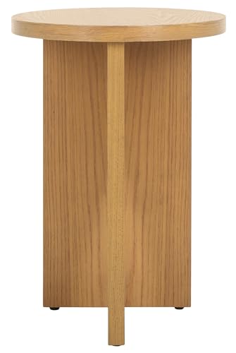 SAFAVIEH Couture Collection Bonaclara Natural 2-Leg Accent Table - color: Natural