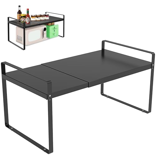 Adjustable Cabinet Shelves 9", Expandable 14~25" Metal Shelving for Pantry & Kitchen Organization (1Pcak) - color: 9" Wide ( 1 Pack)
