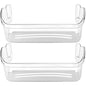 Upgraded 242126602 Refrigerator Door Bin Shelf Replacement Part Compatible with Frigi.daire Refrigerator Door Shelf 2421266 PS12364199 FFSS2625TS0 LFSS2612TF0 Door Shelf Shelves by AMI PARTS (2 Pack)