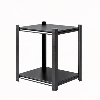 2 Tier Kitchen Storage Shelf, Kitchen Organizers Space Saving All Steel Freestanding Rack, Heavy Duty Metal Shelving Unit, Adjustable Open Shelf for Pantry Organizers and Storage 15.7"W×9.8"D×22"H - size: 2 Tier 15.7"W × 9.8"D × 22"H
